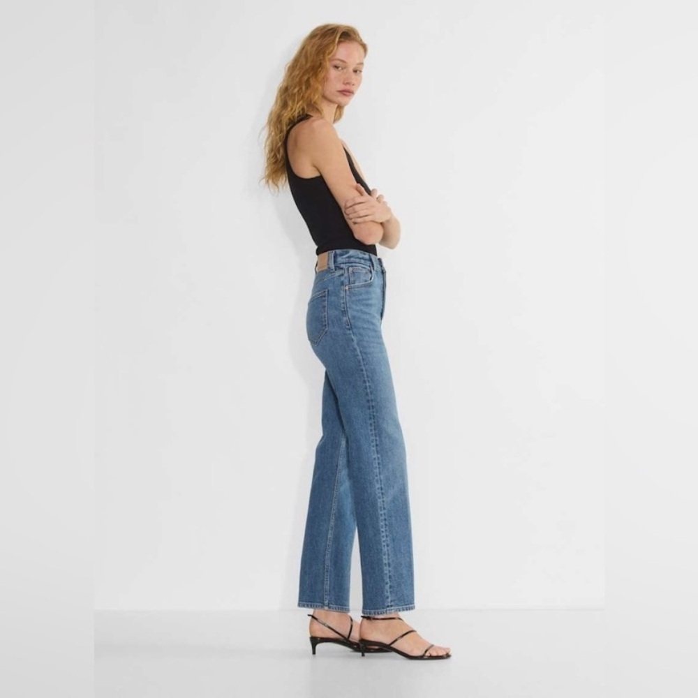 Denim Forum The Arlo Hi-Rise Trouser Straight Jean Size 24 - Picture 3 of 16